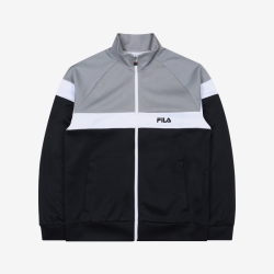 Fila Heritage Linear Color Logo Track Top - Miesten Liivit - Mustat | FI-97421